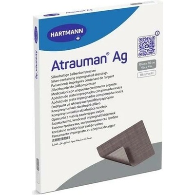 HARTMANN Atrauman Ag steril.10 x 10 cm 10 ks