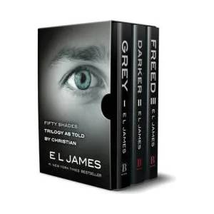 Fifty Shades as Told by Christian Trilogy: Grey, Darker, Freed Box Set | JAMES E L (ISBN: 9781728253343)