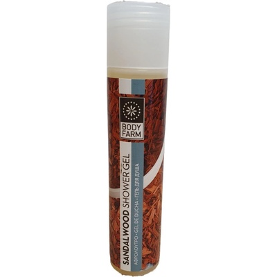 Bodyfarm Hellas Sandalwood sprchový gél so santalovým drevom 50 ml