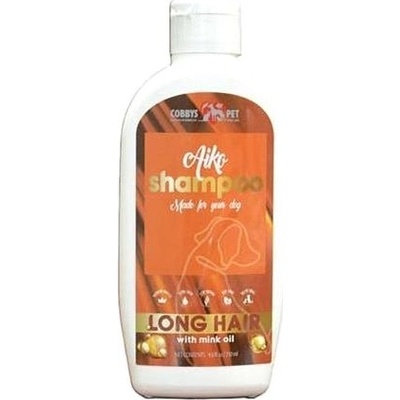 Aiko Šampon pro dlouhosrsté psy s norkovým olejem250 ml