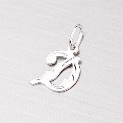 Zlatý přívěsek písmenko D 2-4003-D