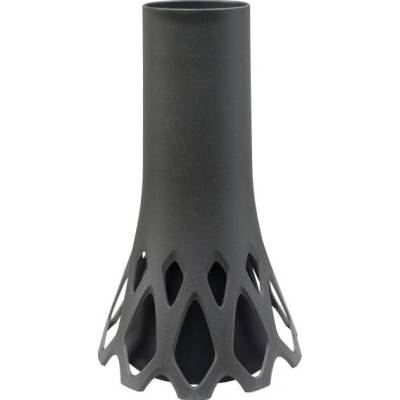 Váza na hrob Rozeta so záťažou 1 l / 30 cm, antracit
