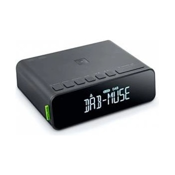 Muse Alarm function, M-175 WI, AUX in, Alarm Clock, Black