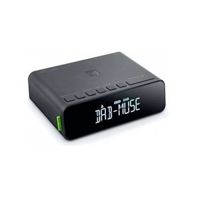 Muse Alarm function, M-175 WI, AUX in, Alarm Clock, Black