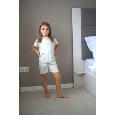 Detský overal krátky Lietajúce pierka