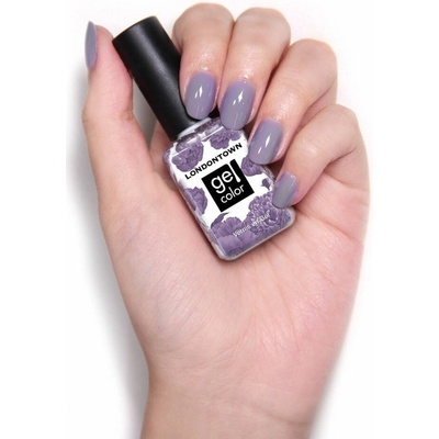 Londontown Gel Color Cozy Cashmere gelový lak na nehty fialová 12 ml