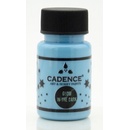 Cadence Premium Akrylové farby svietiace v tme 50 ml modrá