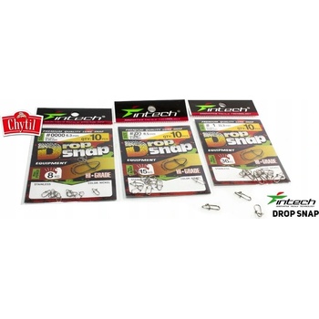 Intech Karabínka Tournament Drop Snap Matt Black veľ.000