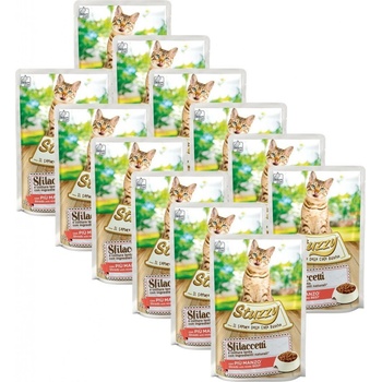 Stuzzy Cat Shreds trhané hovädzie mäso 12 x 85 g