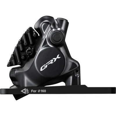 Shimano brzda GRX BR-RX820 kot (hydr) třmen přední flat mount polymer + chladič pro 160 RT IBRRX820F6RF
