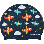 Swimaholic детска плувна шапка swimaholic planes clasic cap