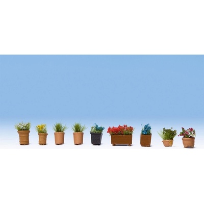 Noch H0 Okrasné rostliny v květináčích 14031 – Zboží Dáma