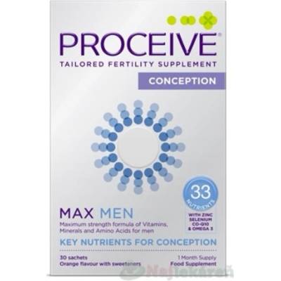 Proceive Conception Max Men pomarančová príchuť 30 vrecúšok