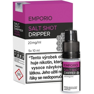 Imperia Nikotinová báze Salt Shot PG50/VG50 20mg 5x10ml