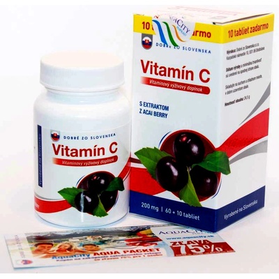 Dobré z SK Vitamín C 200 mg ACAI 70 ks