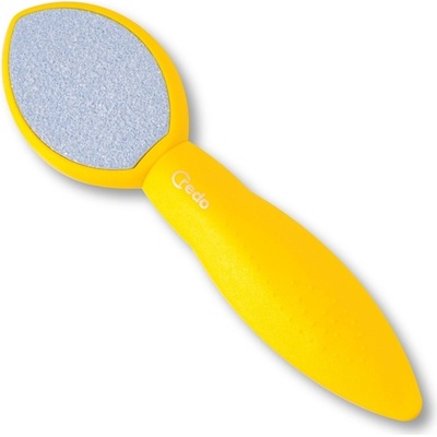 Credo Solingen pilník keramický na nohy Pop Art žlutý