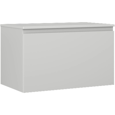 Mexen Orio шкаф за баня под умивалник 80 см с плот, 1 чекмедже, сив мат - 91A10-08047-1-BFC62 (91A10-08047-1-BFC62)