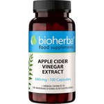 Bioherba Apple Cider Vinegar, 340 mg, 100 капсули, Bioherba