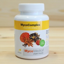 MycoMedica MycoComplex pre podporu imunitného systému a harmonizáciu všetkých orgánov v tele MycoMedica 90 kapsúl