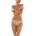 Babell Дантелени бразилиани в бежов цвят bbl141eh-54893-beige - Бежов, размер s