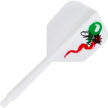 Condor AXE Red Crown - Small - Long - White CN420