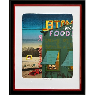 Bím Tomáš - Hotel at one girl | 51.8x65.3