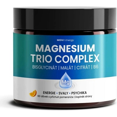 MOVit MagnesiumTrioComplex drink pomeranč 360 g