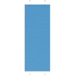 vidaXL Плисирана щора, синя, 70x200 см, ширина на плата 69, 4 см, полиестер (4015205)