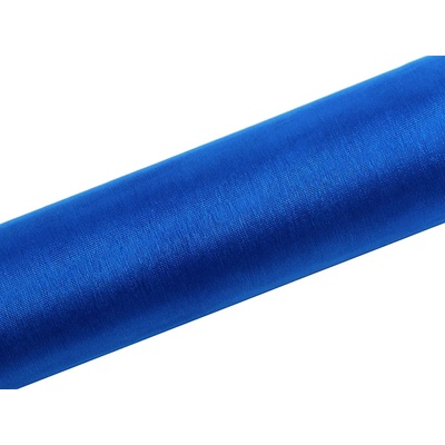 PartyDeco Органза кралско синьо 16см x 9м