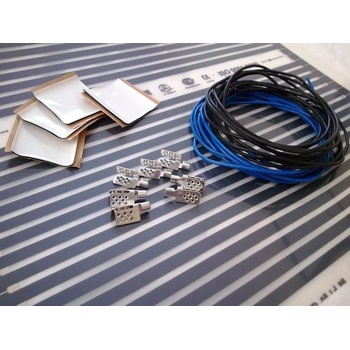 Image 1 of Heating floor® Комплект подово отопление 12, 0 кв. м, 2640 Вт, 220 Вт/кв. м, инфрачервено отоплително фолио (00044)