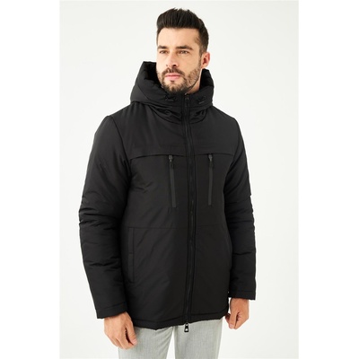 Goccix Мъжко водонепромокаемо и ветроустойчиво яке с качулка rgpa-200 - Черно #408932 (408932_Черно)