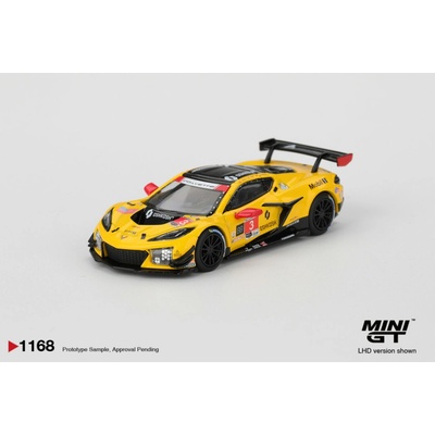 MINI GT Chevrolet Corvette Z06 GT3.R #3 Corvette Racing by Pratt Miller Motorsports 2025 IMSA - blister 1:64
