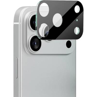 Techsuit Протектор - Камера за iPhone 17 Pro - Techsuit - Цяло стъкло за камера - Черен