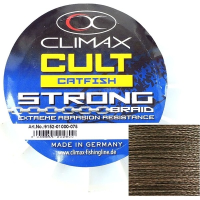 CLIMAX CULT Catfish Strong šňůra sumcová 1000m 0,75mm nosnosť: 75kg