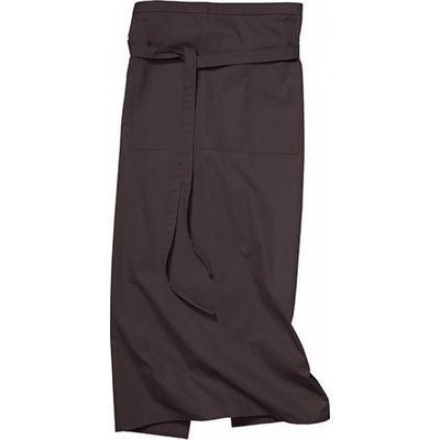 CG Workwear Gastro zástěra Roma odolná proti pomačkání Hnědá CGW1260