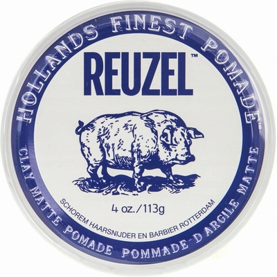 Reuzel Clay Matte Pomade 113 g (pomáda na vlasy Made in USA)