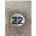 PREVENTA ЦИФРА 22 СРЕБРИСТ КРЪГ 4см (ck22-srk)