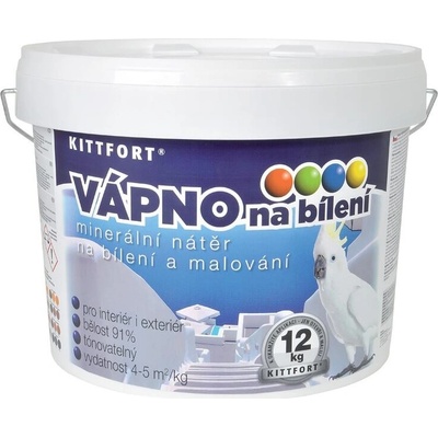 Kittfort Vapno na bielenie 12kg KITTFORT