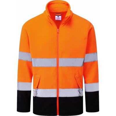 Portwest Mikina ES251 ES1 Essential Hi-Vis Contrast Fleece reflexní žltá/navy