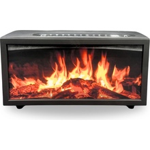 AWM Aroma Difuzér Efekt Plamene se Zvukem Ptáků Černý USB