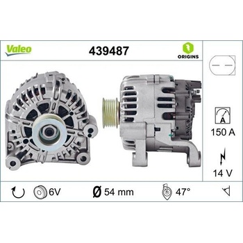 generátor VALEO 439487