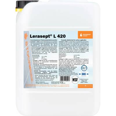 Lerasept L 420 dezinfekce a mytí 10 l