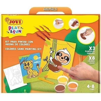 Jovi Play&Fun Пясъкоструйни изображения Животни (2101)