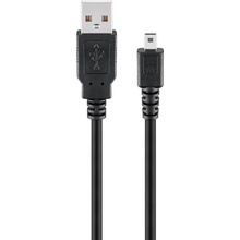 GOOBAY USB 2.0 A - miniUSB PANASONIC 8pin, 1,8m, černý