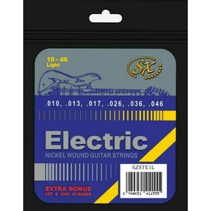 SX SZSTE1L Light Струни за електрическа китара (SZSTE1L)