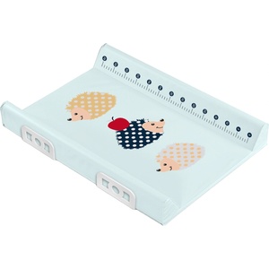 Sensillo Подложка за повиване със система за безопасност Sensillo - Hedgehogs, 70 cm, Mint (SILLO-12390) - ozone