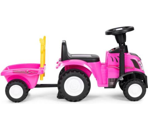 Multistore Traktor ružové