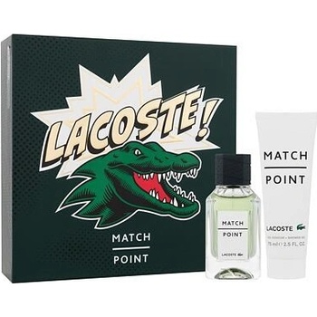 Lacoste Match Point Men EDT 50 ml + sprchový gél 75 ml darčeková sada