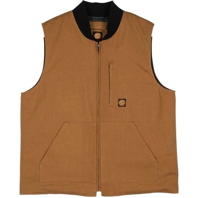 SANTA CRUZ Потник Santa cruz Classic label vest - Brown (Biscuit)