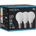 Mexen Nova 3x LED крушка E14, G45, 6W, Студена - 6500K, 630 lm - L101-E14-0665-01x03 (L101-E14-0665-01x03)